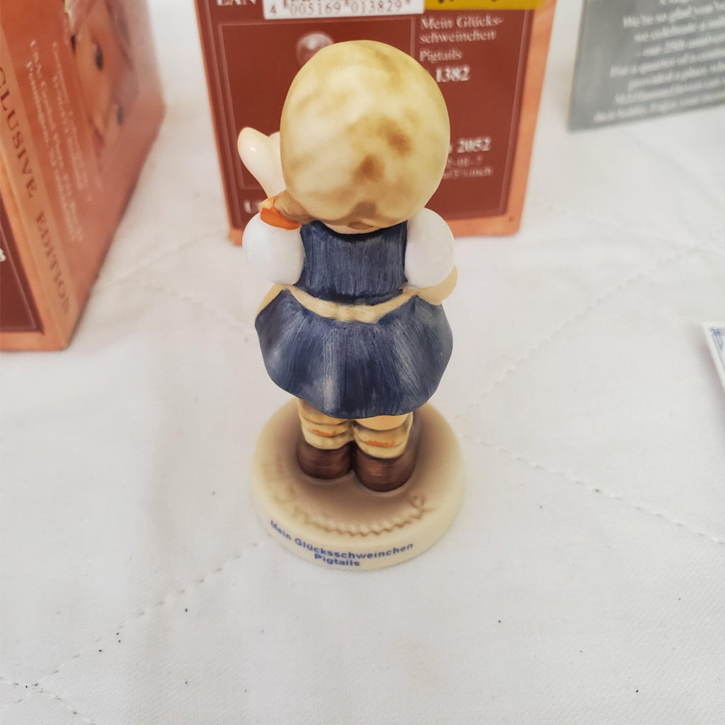 Set of 3 Hummel Figurines Honor Student , Puppet Princess & Pigtails H-7