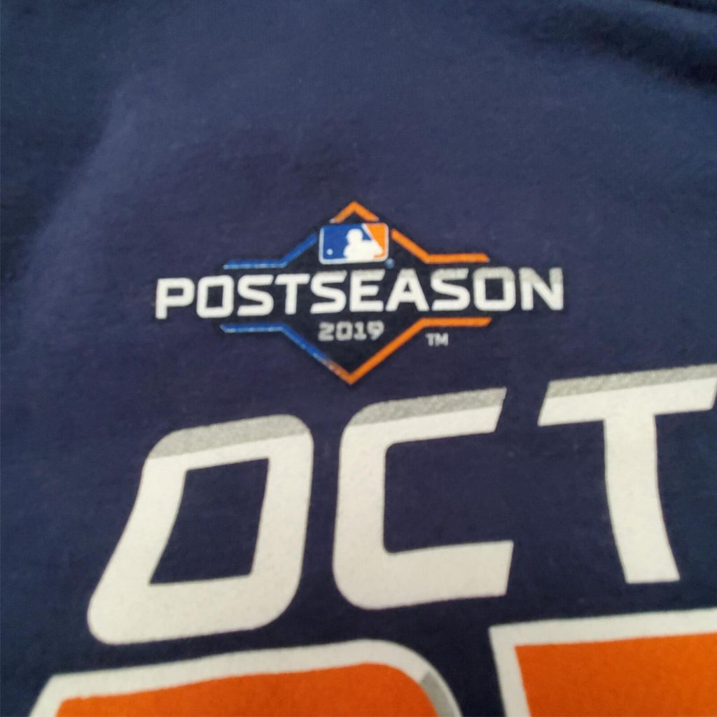 Fanatics Branded Postseason 2019 AL West Division Champions Hoodie Hooded 2XL