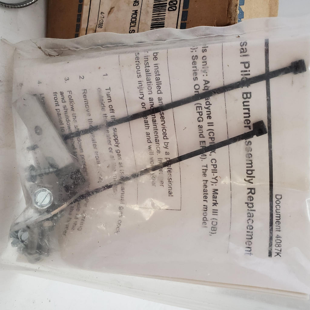 Pilot Assembly LP Gas 6200-109A, R0027600, LAR1514036, R0027600, 47-295-1630