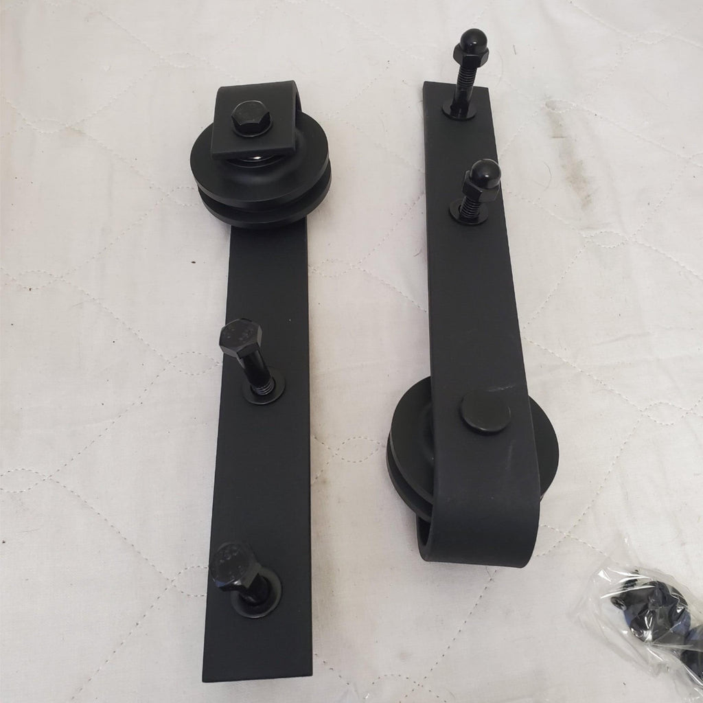 Set Of Barn Door Slider Black