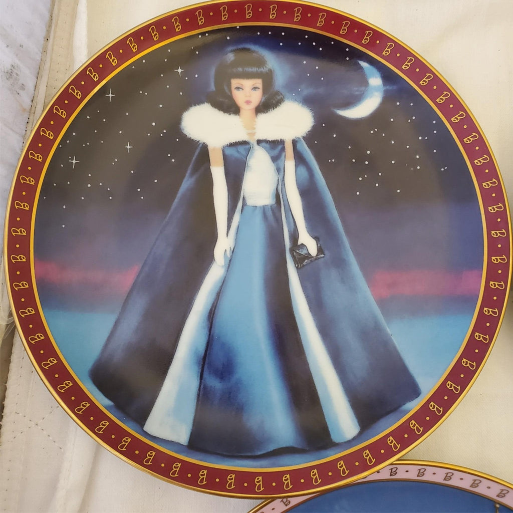 Lot of Plates Barbie The Danbury Mint Collector's Limited Edition 