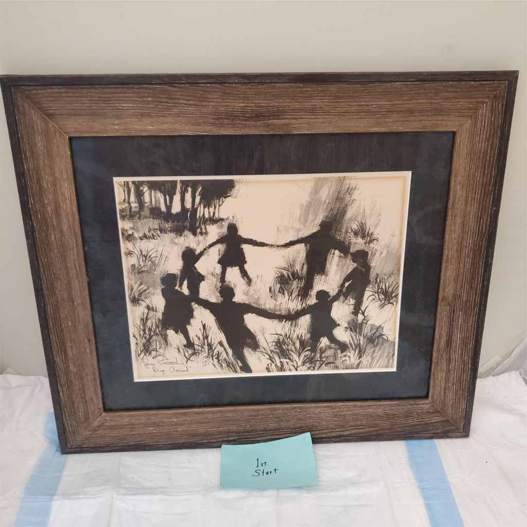 Jonas Gerard Signed & Numbered Framed Lithograph Ring Around