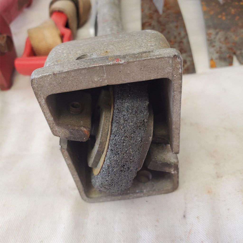 Lot of Crow Bar, Swivel Straight Knife, Grinding Wheel & Other Tools LOT 466