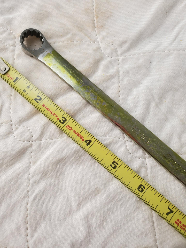 Snap-On 9/16 - 5/8 XDES1820A Double-Ended Ring Wrench Tool LOT 296