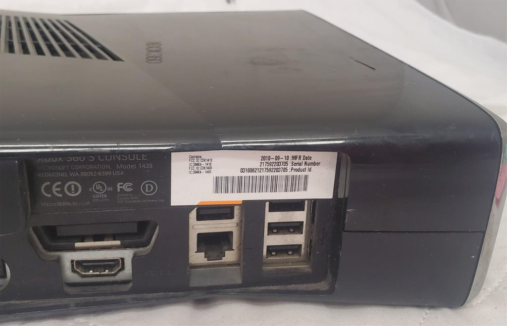 Microsoft Xbox360 S 1439 Black Console