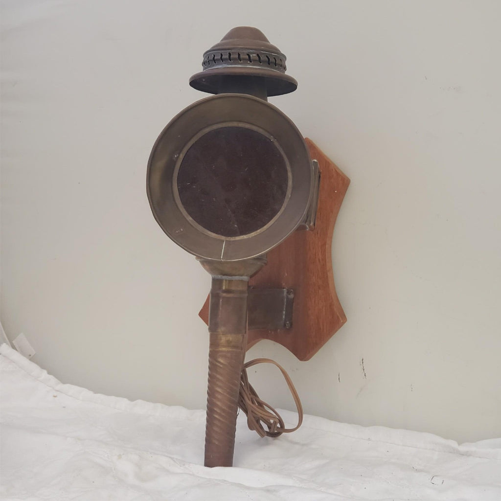 Vintage Brass Carriage Lamp