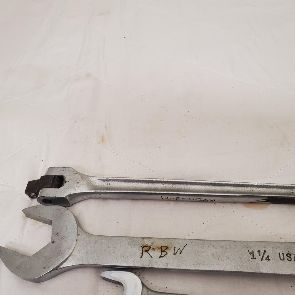 Lot of 3 Assorted Combination Wrench & Drive Flex Head Breaker Bar LOT-606