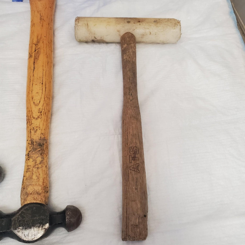 Lot of 3 Ball Peen & Mallet Hammers LOT-672