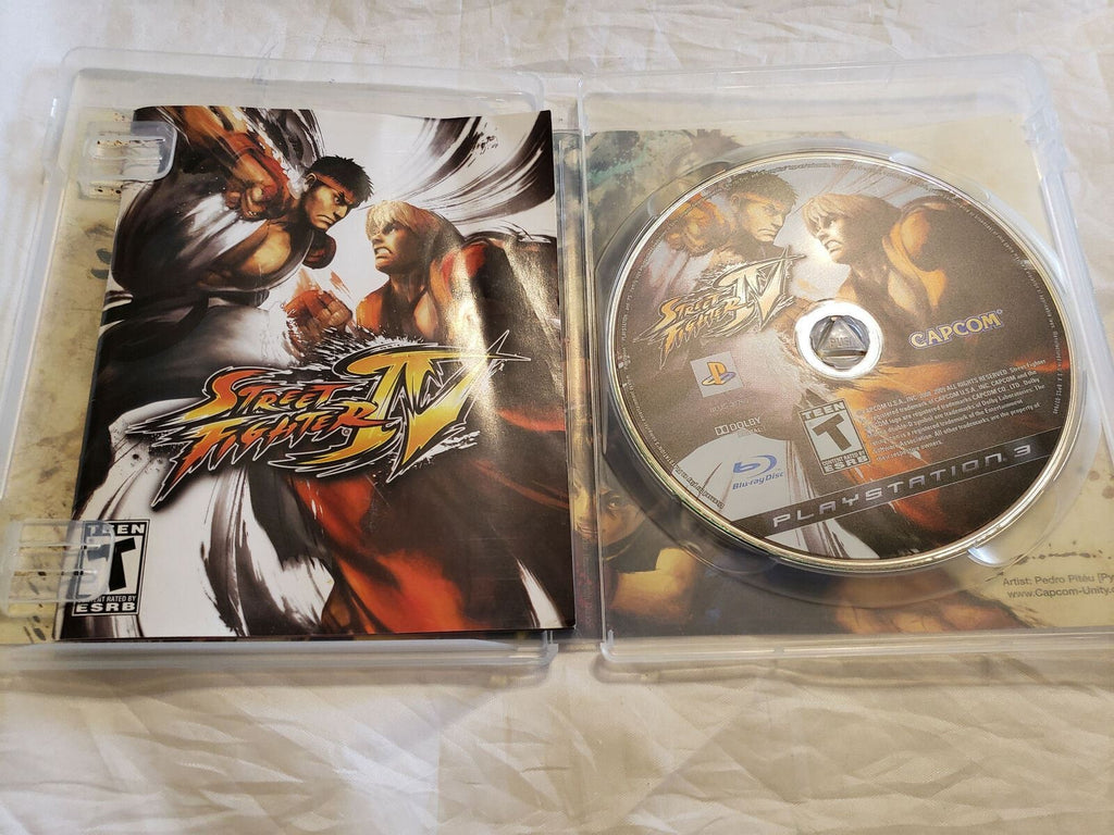 Street Fighter IV Sony PlayStation 3 PS3 Capcom Fighting