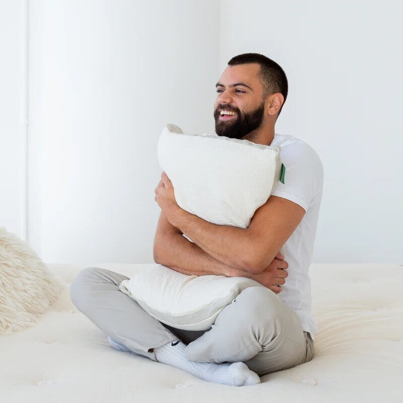 Avocado Molded Latex Pillow King Size $159