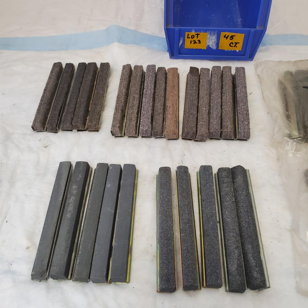 Lot of 45 Lisle 15500 15680 Grit Stones LOT123
