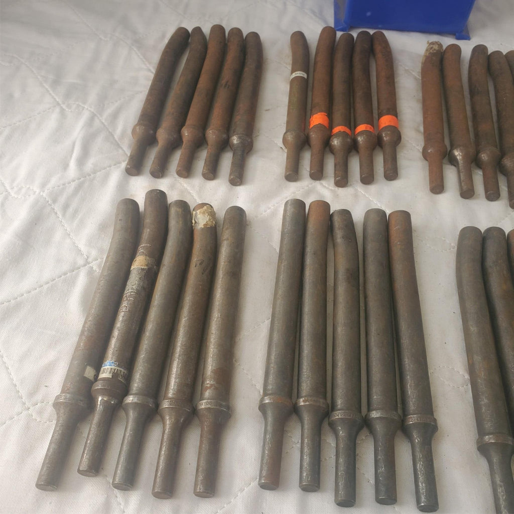 Lot of 37 ATI Cupped Straight Rivet Set Assorted LOT-141