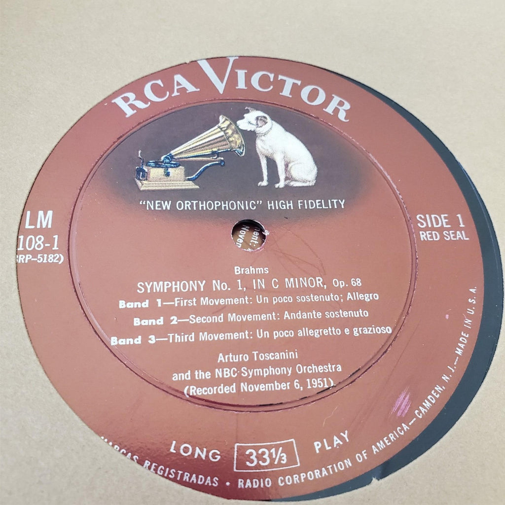 1951 Arturo Toscanini NBC Symphony Orchestra Four Brahams Symphonies