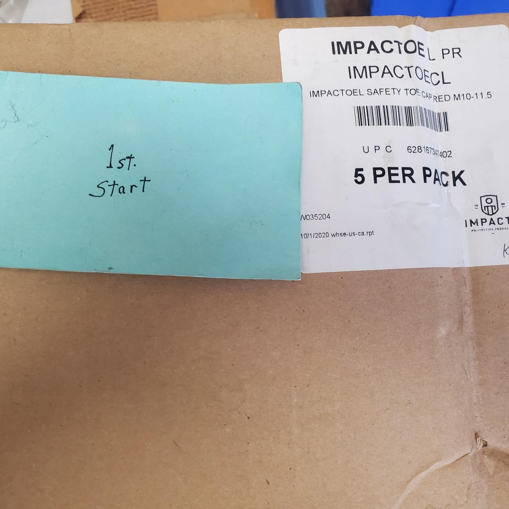 5 Pack Impacto Steel Toe Cap Overshoe M10-11.5
