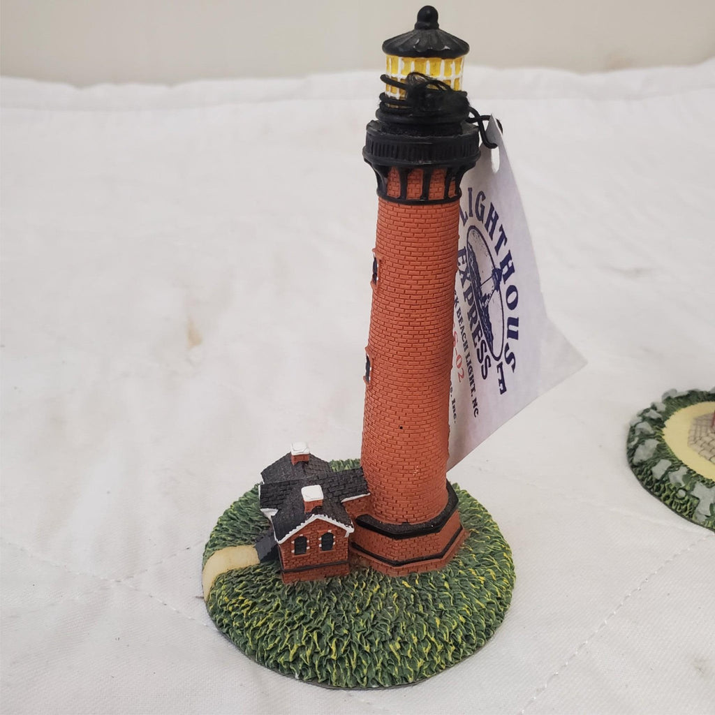 Cape Hatteras & Currituck Beach Light house North Carolina Figurine