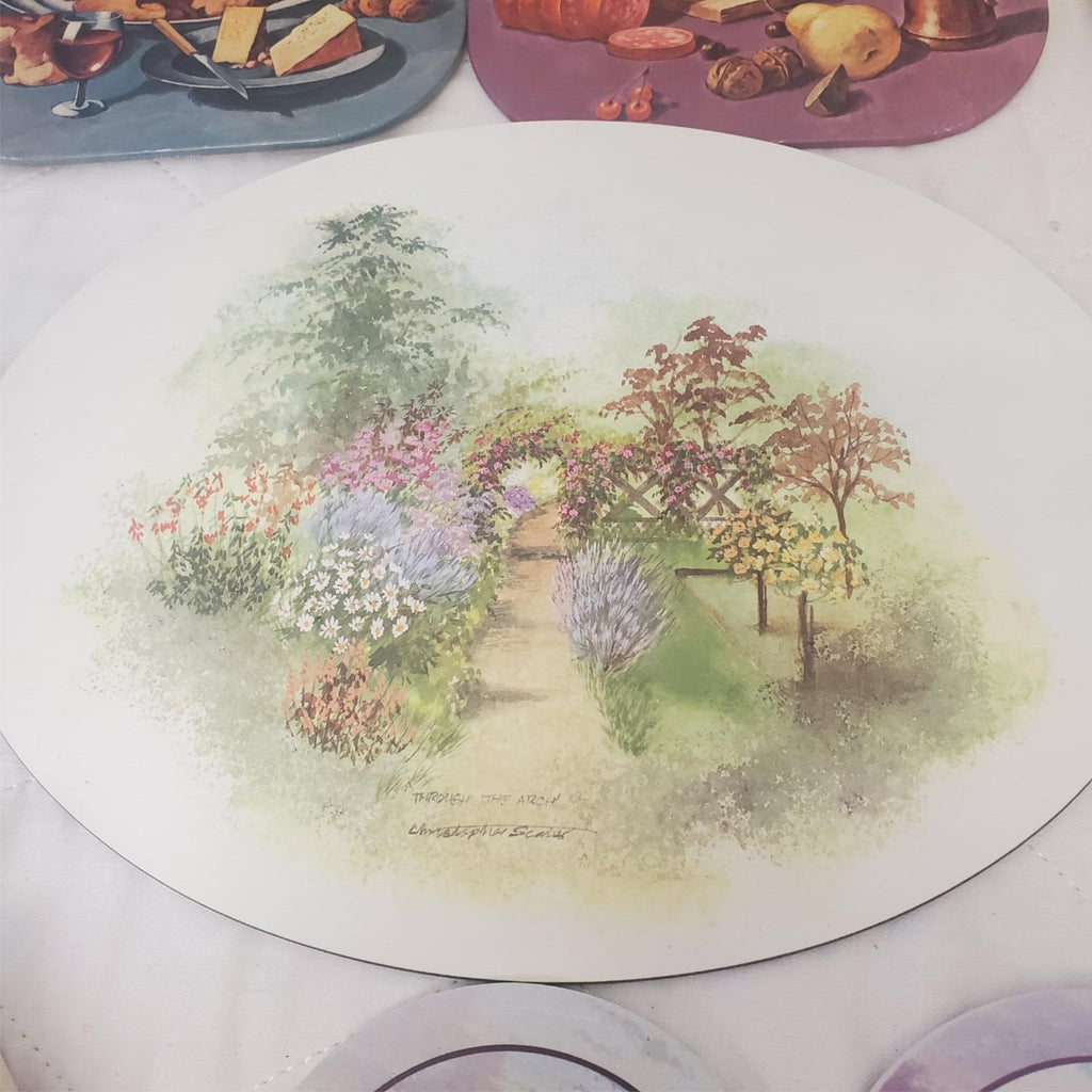 Lot of Assorted Occasions, Kelsey, Melamaster Coasters & Trays Set