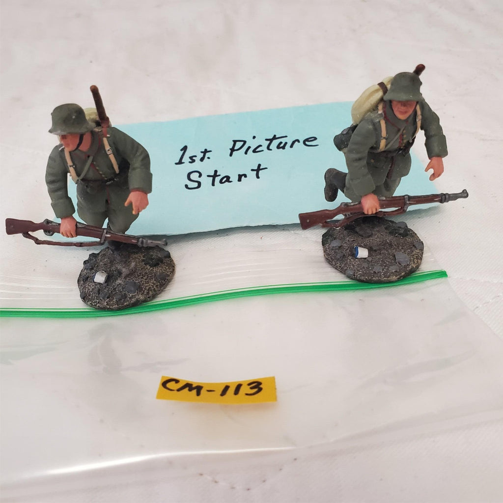 W. Britain 23058 1916-18 German Infantry's Pioneer Running CM-112
