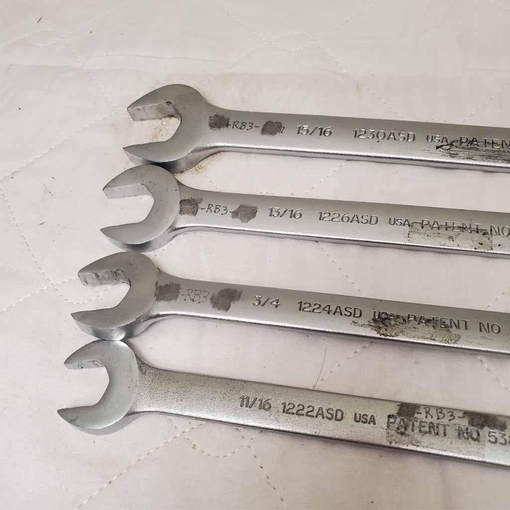 Lot of 4 Proto Anti-Slip Design Combination Wrench LOT-762