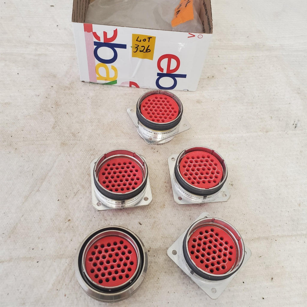 Lot of Assorted Circular Connector Receptacle 32 Position Male Pin Crimp LOT 326