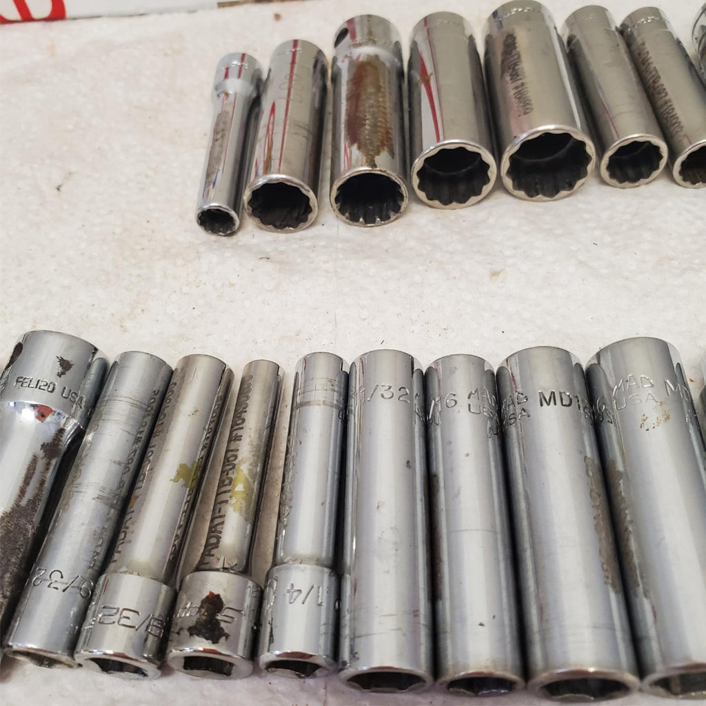 Lot of Assorted Deep Impact Socket Set LOT-924
