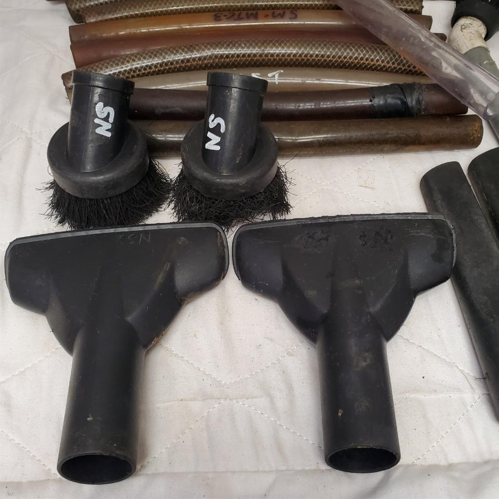 Lot of Vacuum Cleaner Attachments Set with Brushes and Hoses LOT-965