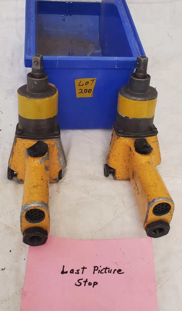 Lot of 2 Ingersoll Rand Impactool Drive Pneumatic Impact Wrench LOT-200