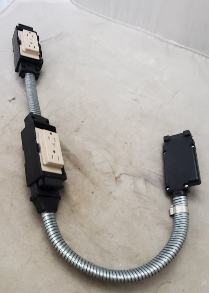 Vintage Byrne Double Block Raceway Office Receptacles Circuit