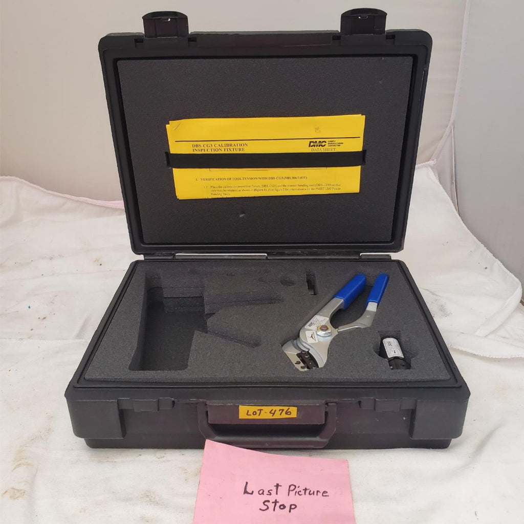 DMC DBS-R05 Roll Over Tool and DBS-CG3 Tension Verification Fixture  LOT-476