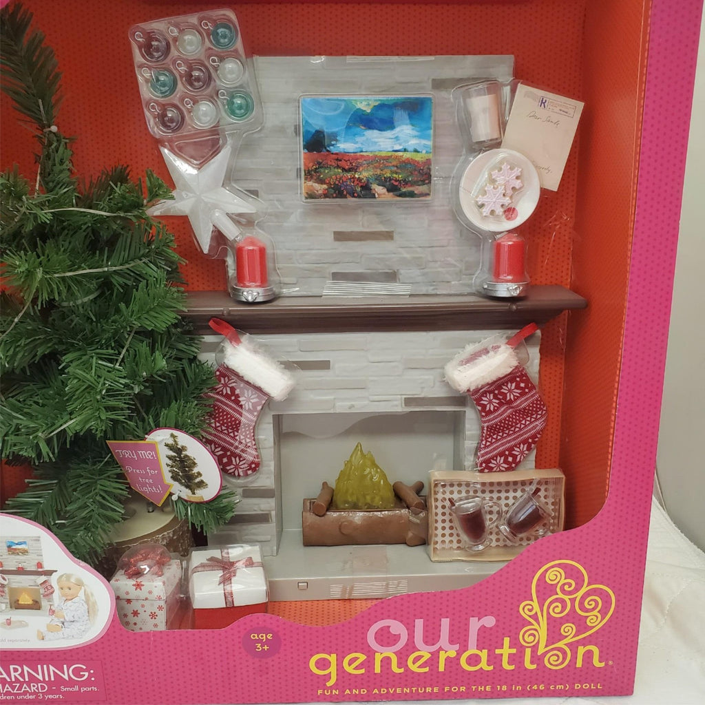 Our Generation Holiday Celebration Set w/ Seasonal Accessories for 18Inch Dolls