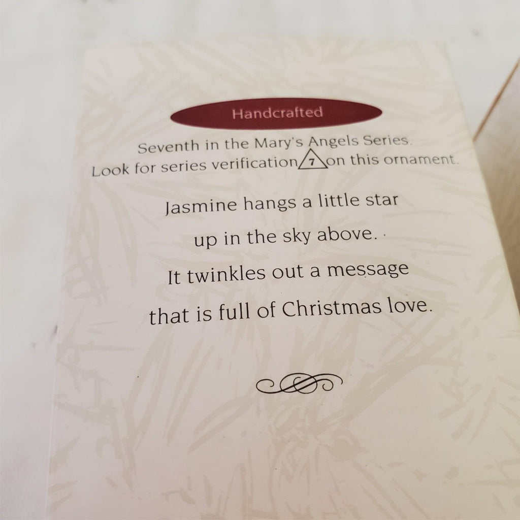 Hallmark Keepsake Ornament Jasmine Mary's Angels & Heart of Christmas