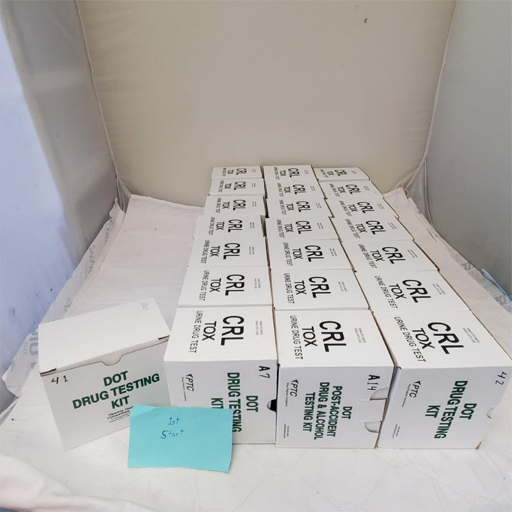 CRL TOX Urine Drug and Dot Drug Testing Kit Lot of 22