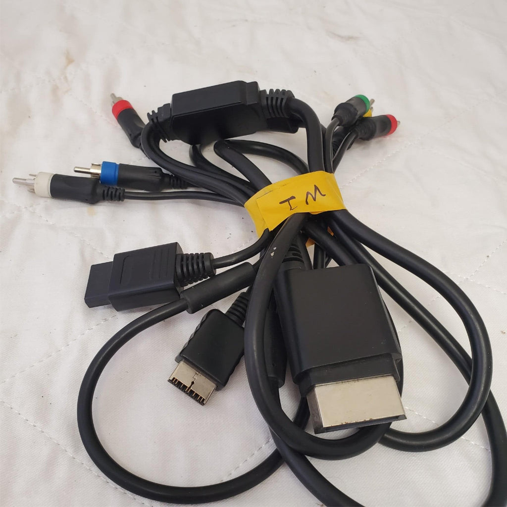 Multi Console/Platform Nintendo Wii PlayStation Xbox Component HD Video Cable W1
