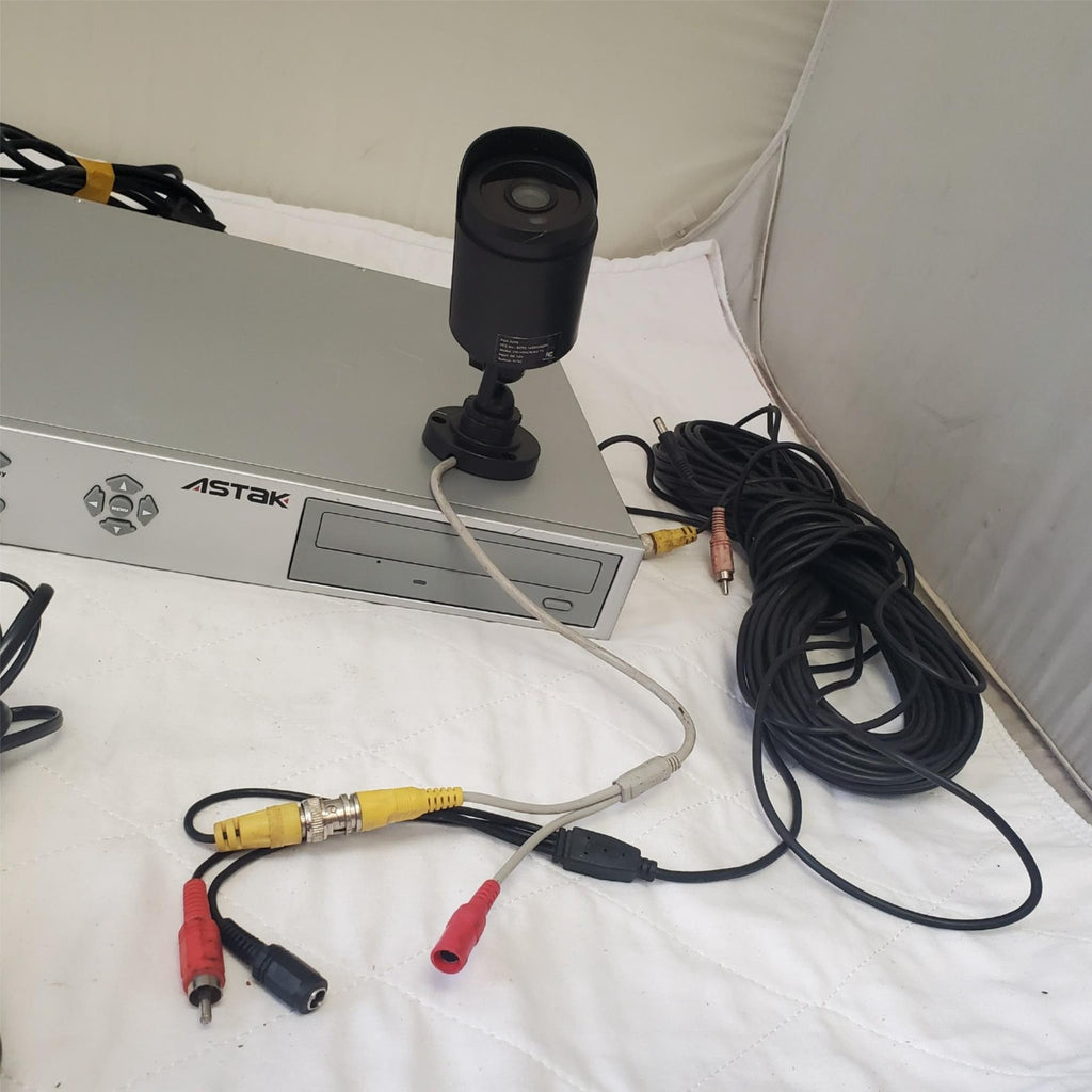 Astak CM-04LCU 4-Channel Digital Video Recorder w/ Camera & Wires