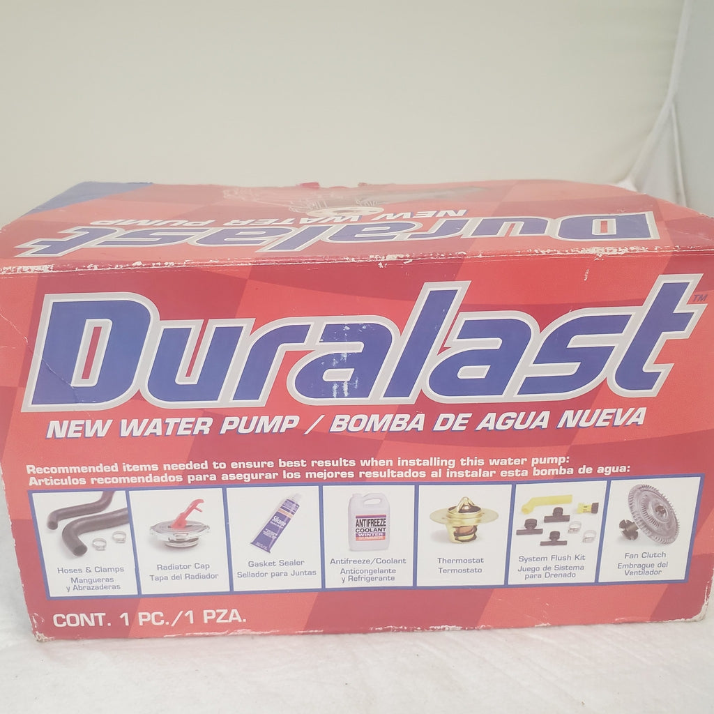 Duralast Honda Water Pump BWP-9363 05-12 Honda Accord Pilot Odyssey Acura MDX