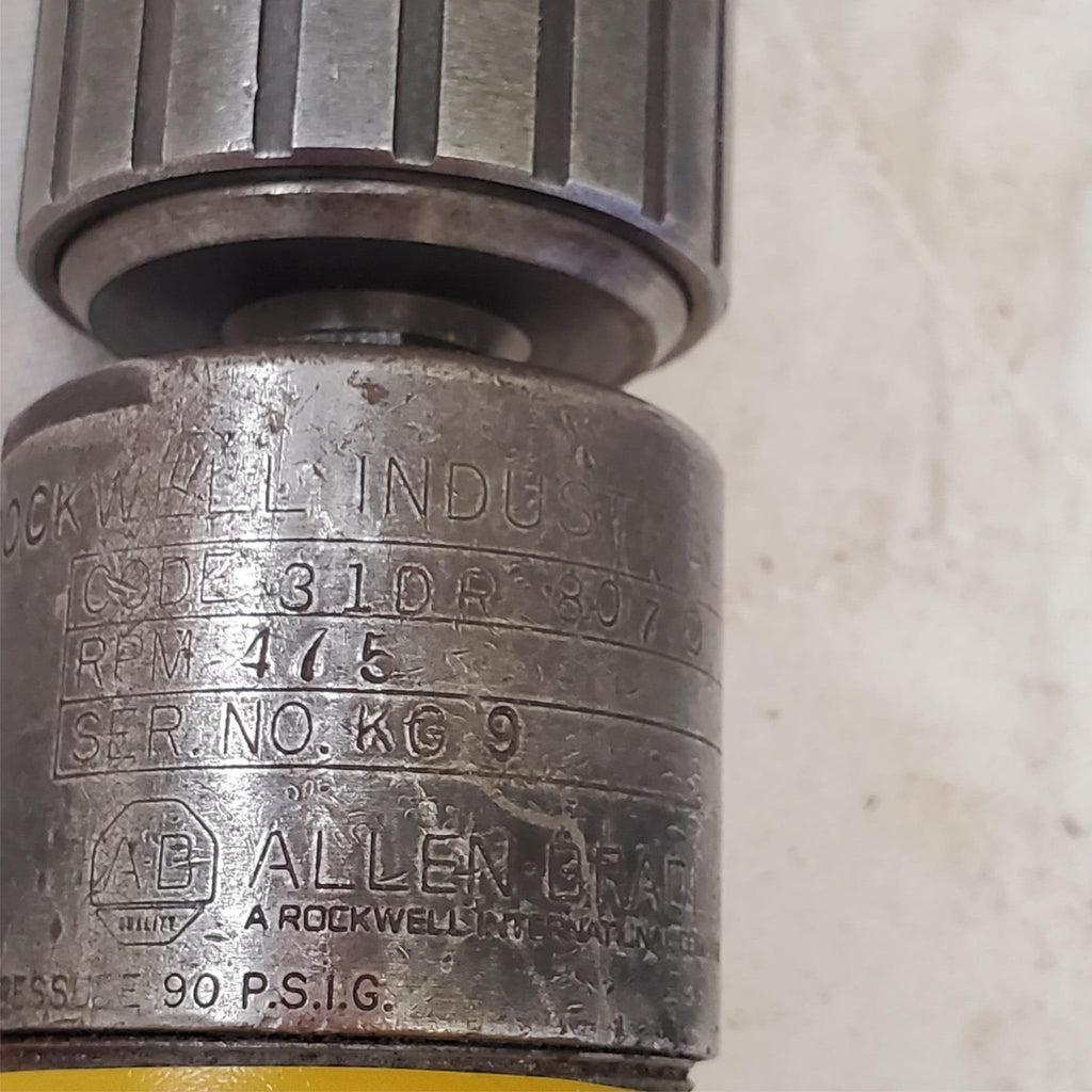 Rockwell 31DR 8070 Air Drill 475 RPM AL59