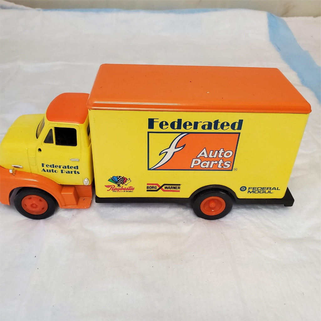 Ertl Collectible 1953 Ford Diecast Delivery Van Truck Bank Federated Auto