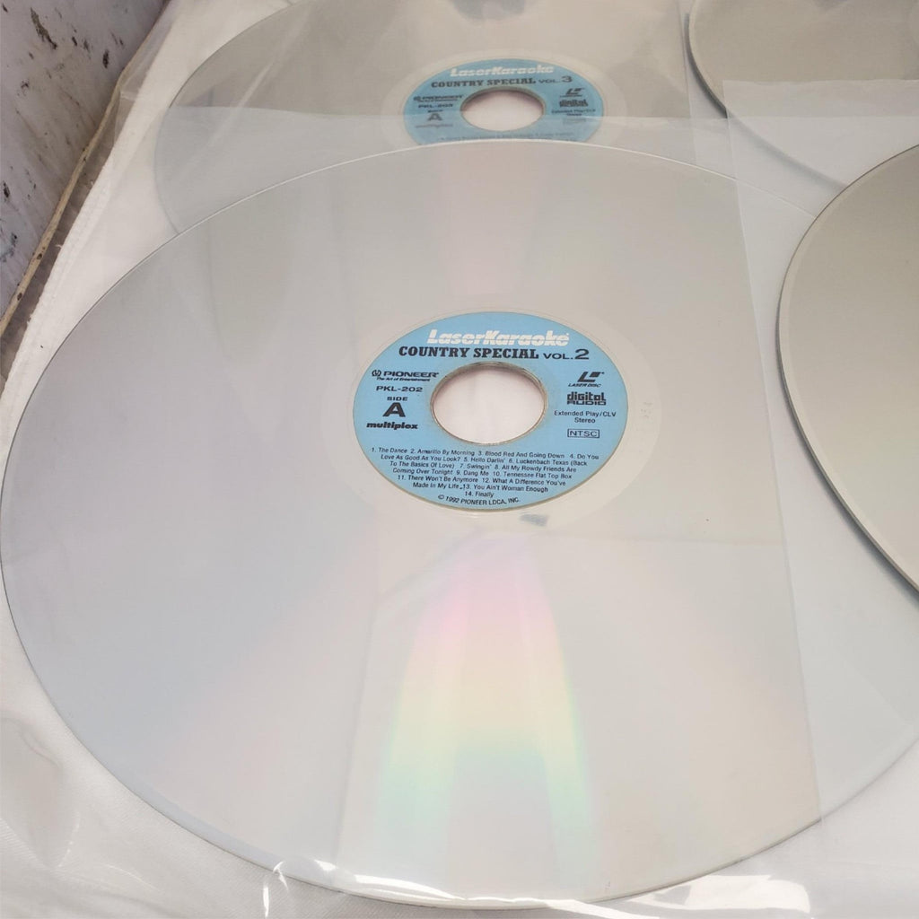 Lot of Various Pioneer Laser Karaoke Music Volumes CD's
