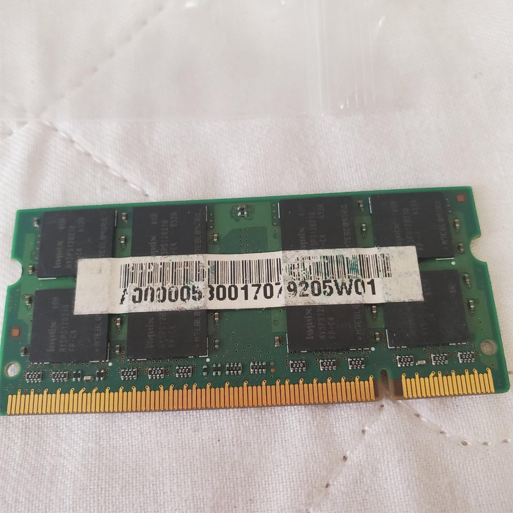 Hynix HYMP512S64BP8-C4 PC2-4200S-444-12 DDR2 1GB 2RX8 Laptop Memory