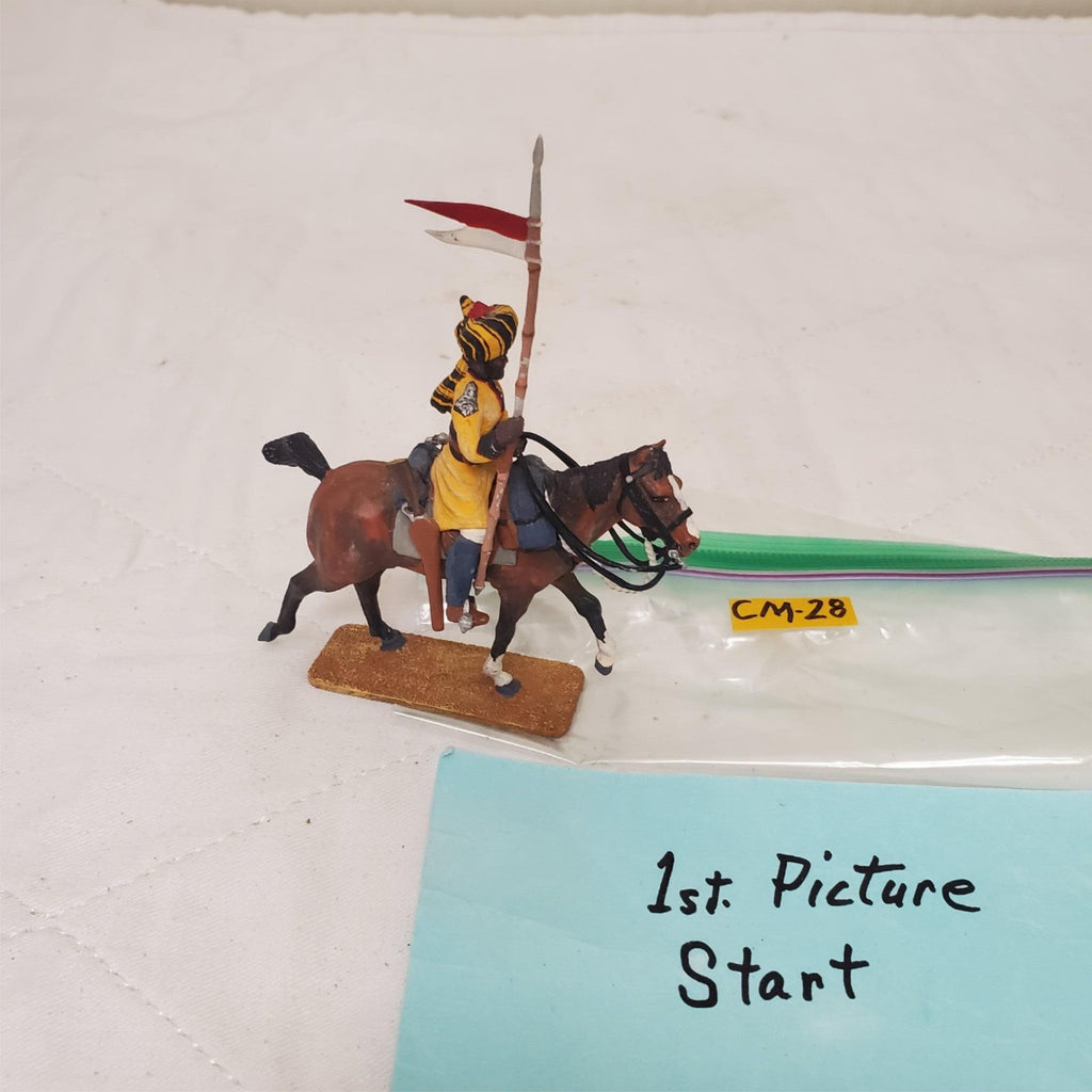 Metal Hand Painted 54mm SOE002 Skinner's Horse Lancer CM-28