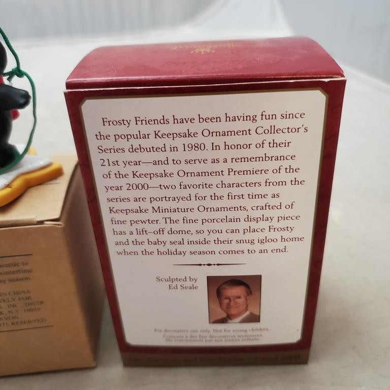 Vintage Hallmark Keepsake Merriweather, Race Down Main Street & More Ornament