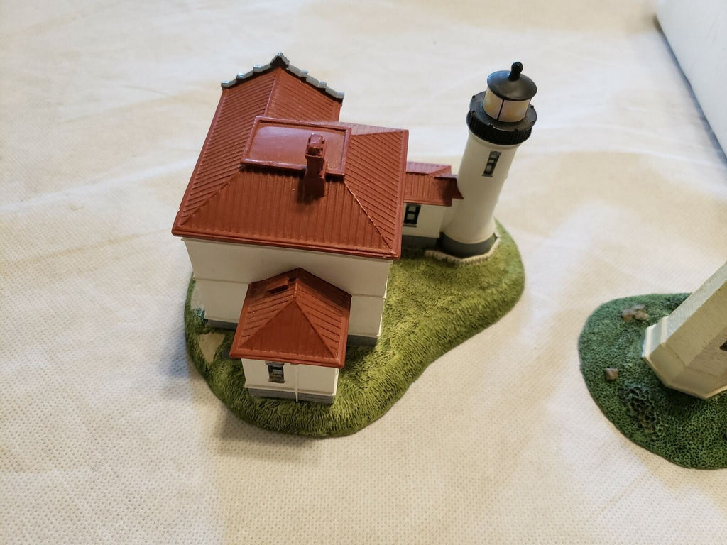 Danbury Mint Sandy Hook Lighthouse and Admiralty Head Lighthouse