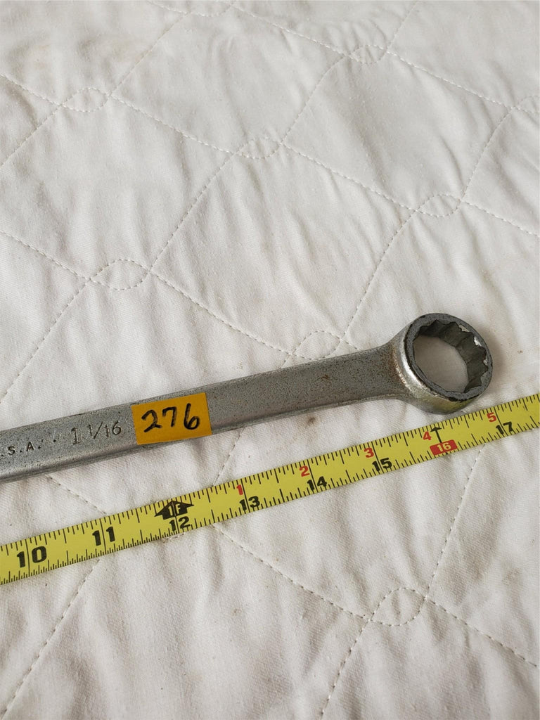 PROTO 1 1/8 - 1 1/16 No.1150 Double-Ended Ring Wrench Tool LOT 276
