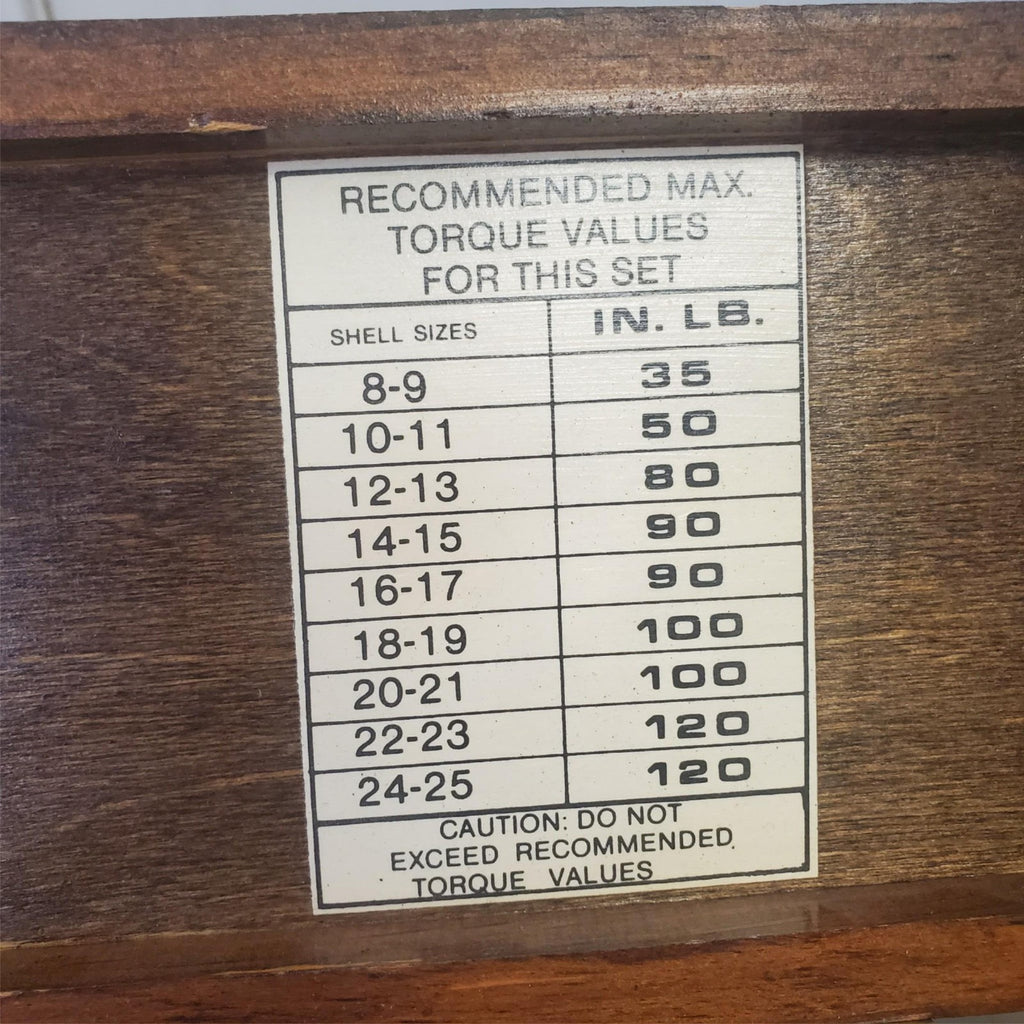 Beta Technics BT-S-389L Torque Adapter Set