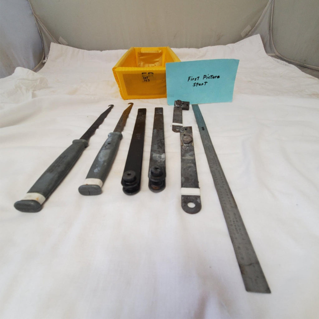 Lot of Assoretd Sheridan SP200 6" Chip Chaser & Shank LOT-353