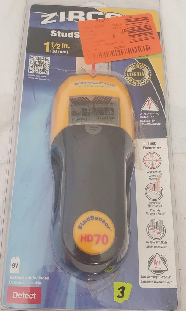 Zircon StudSensor HD70 Stud Finder #3