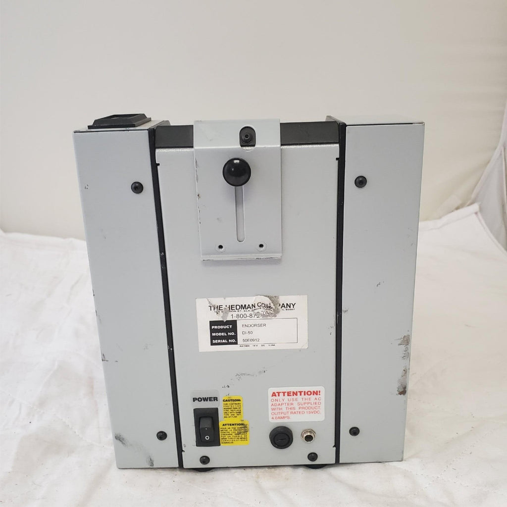 Hedman DI-50 Tabletop Endorser and Document Imprinter