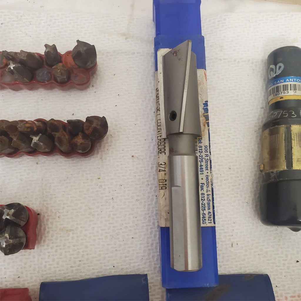 Lot of Tile Drill Bits, Torque-Set Bit & More LOT-801