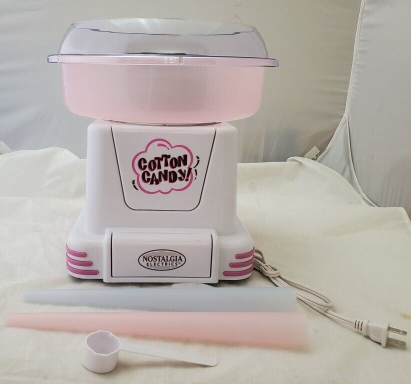 Nostalgia Electrics Hard & Sugar-Free Candy Cotton Candy Maker Machine