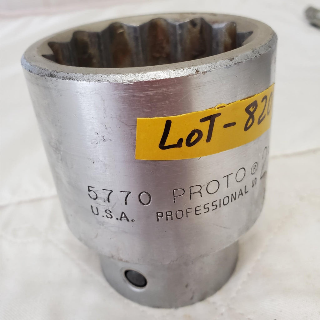 Proto 5770 USA 2-3/16 Heavy-Duty Socket Tool LOT-820