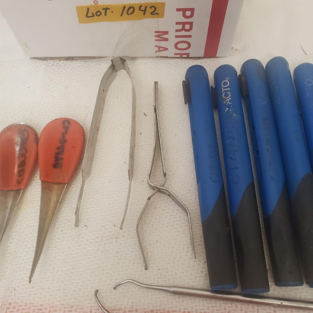 Lot of 44 Assorted Hobby Knives, Aircraft Wire Harness Tools & more LOT-1042